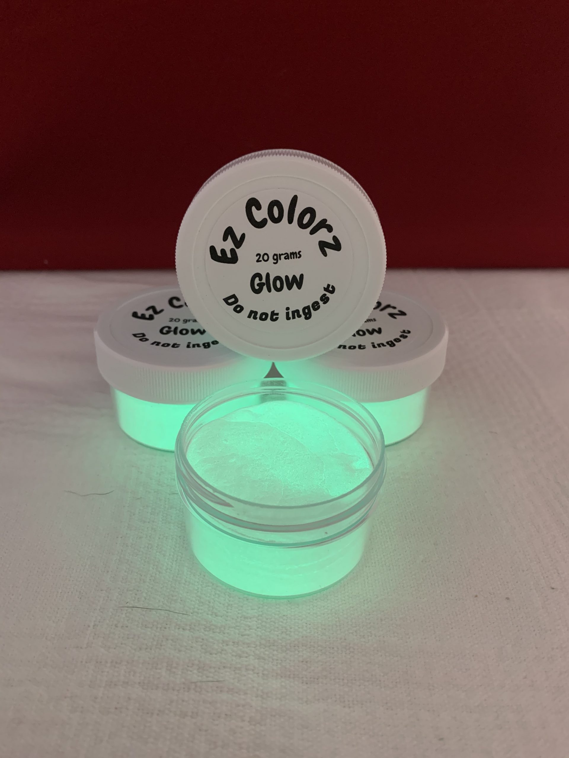Tender Green Glow in the Dark Powder for Crafts — The Glitter Guy